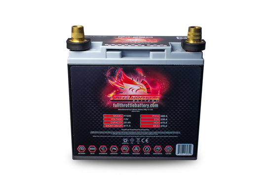 Full Throttle FT230 Lightweight AGM Battery