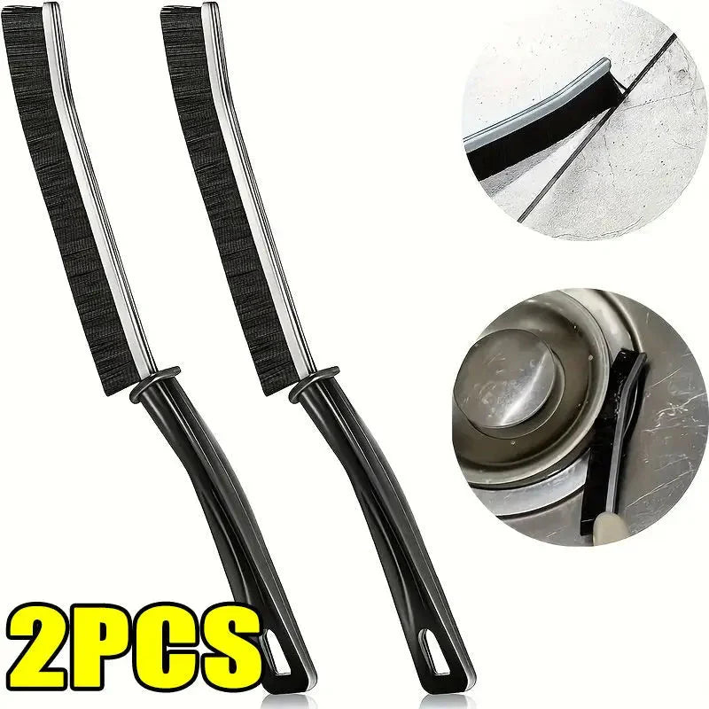Hard Bristle Crevice Cleaning Brush – Perfect for Tile Joints, Window Tracks, and Seam Cleaning