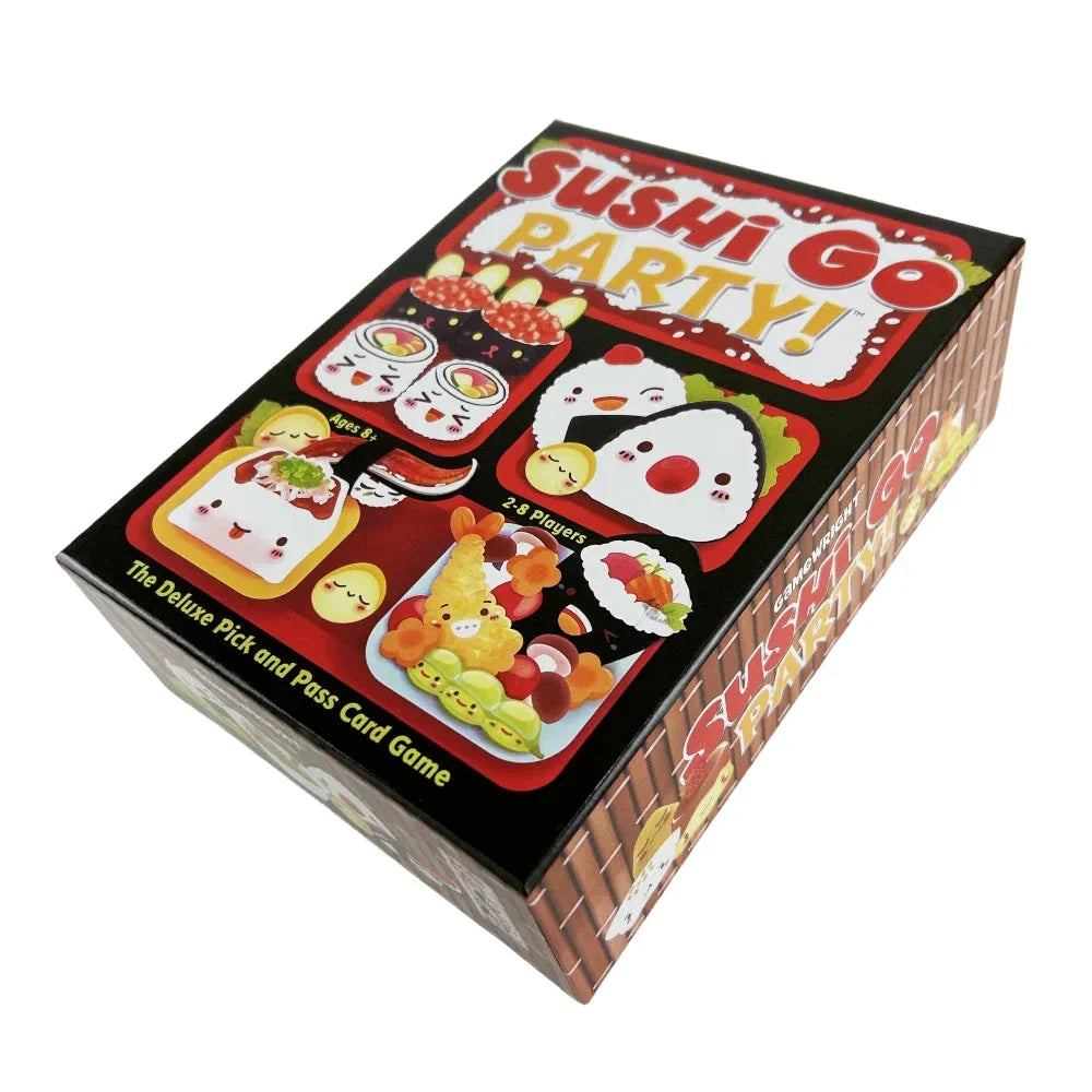 Sushi Go Card Game – Fun Family Party Board Game & Holiday Gift
