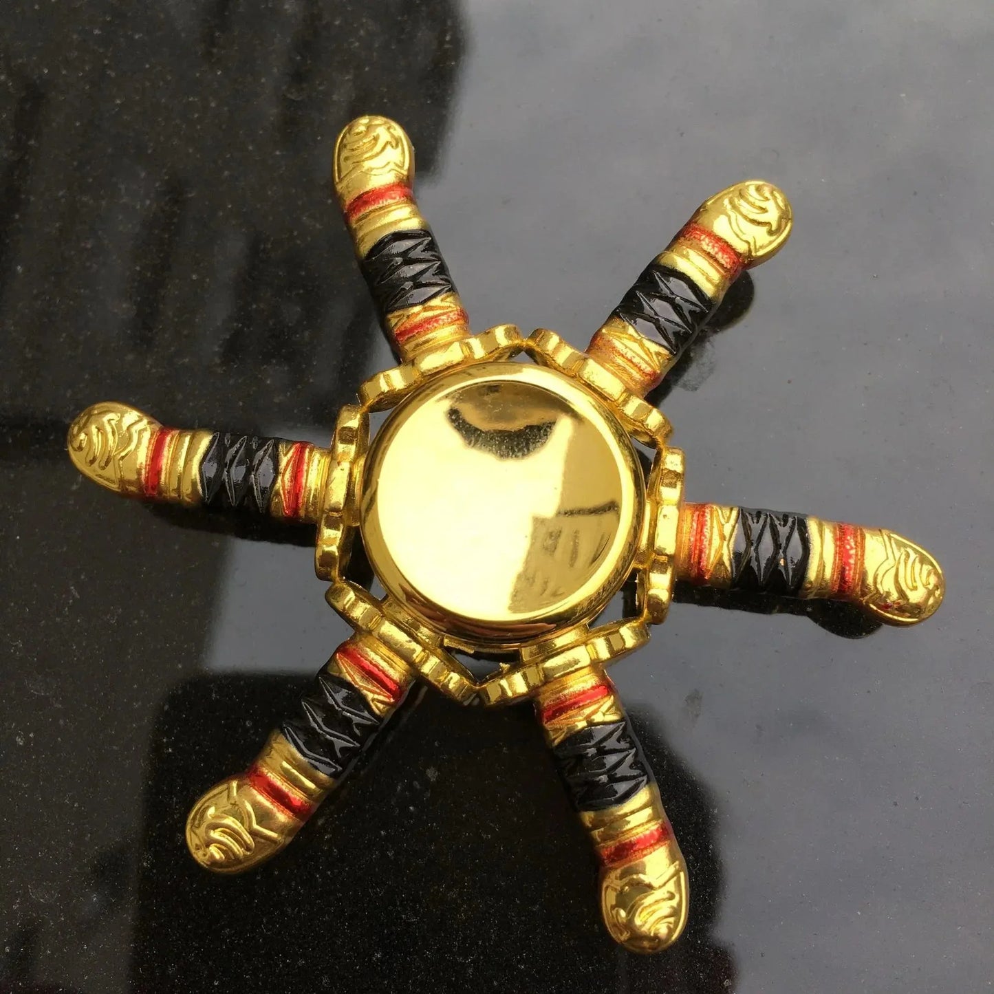 Creativity Hand Spinner Gun Zinc Alloy Metal Fidget King of Glory Weapon Series Kids Stress Relief Funny Toys
