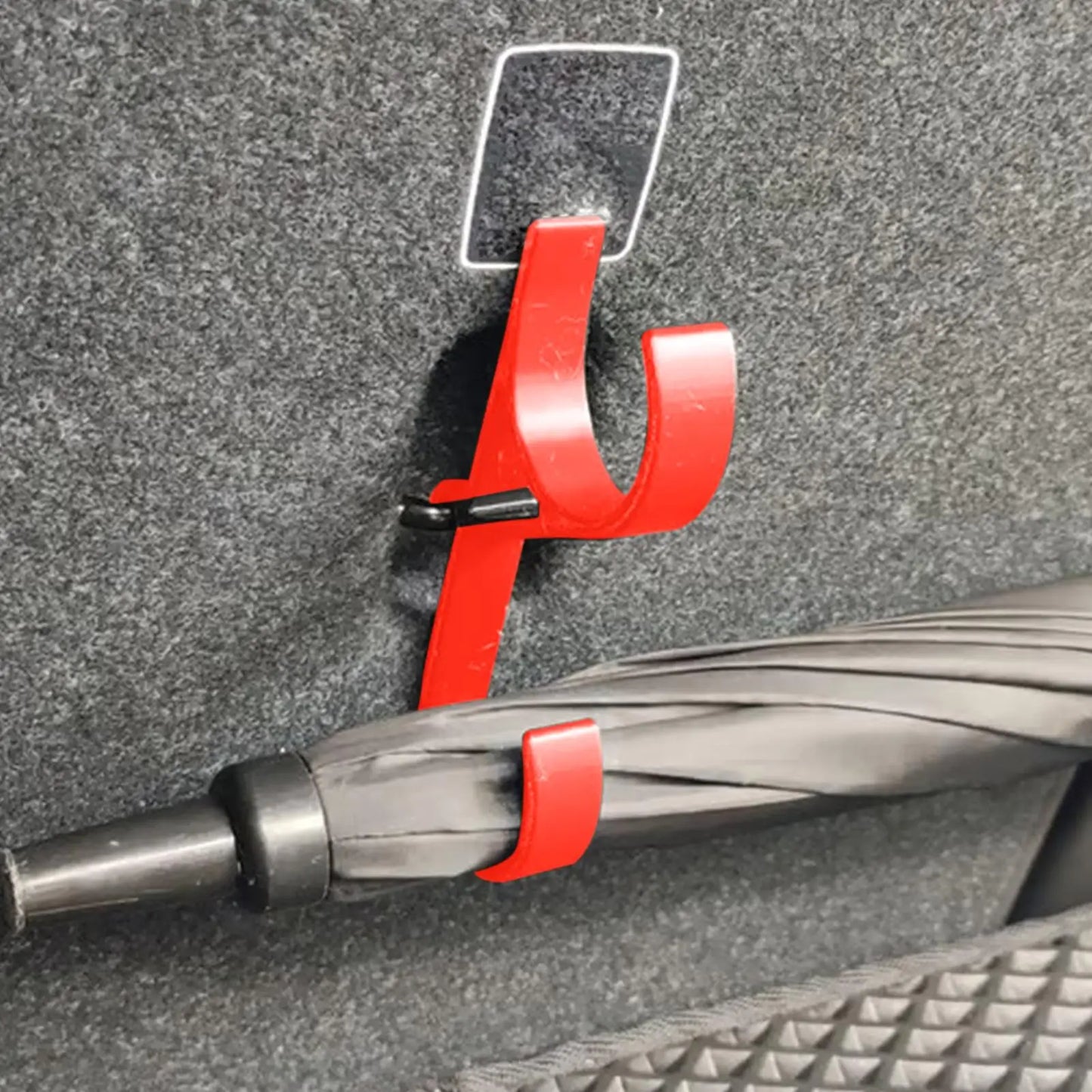 Car Umbrella Hanging Hook 2Pcs/set Space-Saving Car Internal Umbrella Storage Organizer For Trunk Automotive SUV Truck