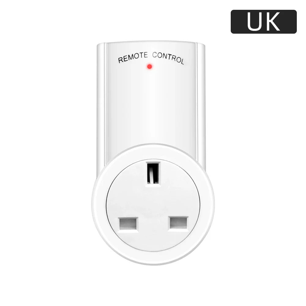 Smart Socket RF 433mhz Wireless Remote Control Outlet Adaptor Wall Electrical Switch Home Lamp For Smart Home EU UK US FR Plug