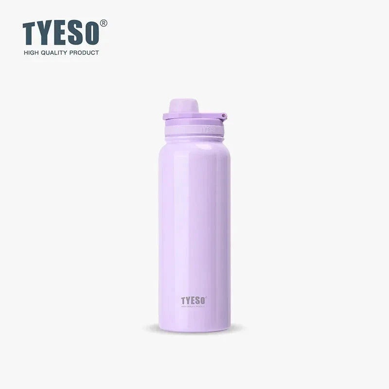 Stainless Steel Insulated Water Bottle (600-1200ml) | Hot & Cold Thermal Tumbler with Handle | Portable Vacuum Flask for Sports & Travel
