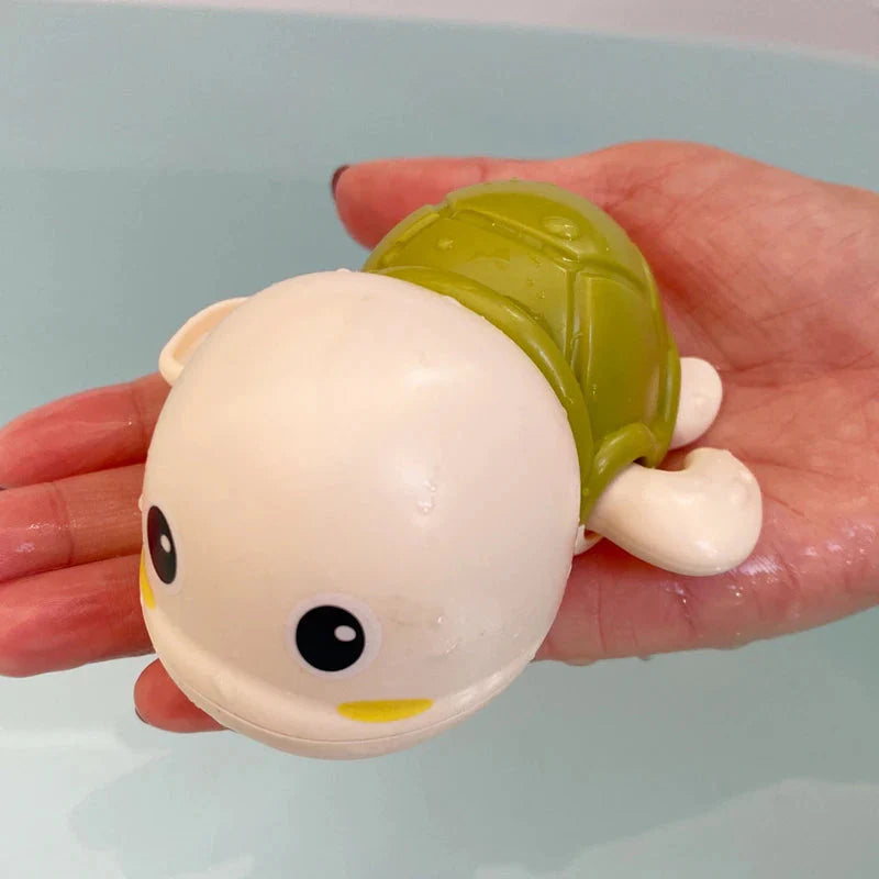 Baby Bath Toys - Swimming Clockwork Dolls & Tortoise | Fun & Safe Water Play for Kid