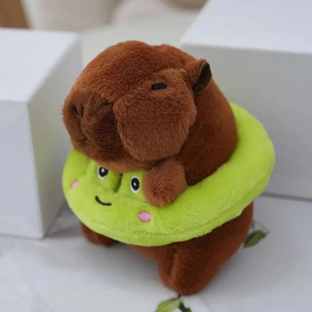 Cute Capybara Plush Toy Hoodie – Small Winged Stuffed Doll for Kids