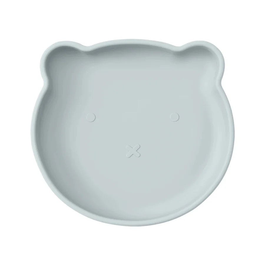 Silicone Baby Suction Dining Plate Bear Shape