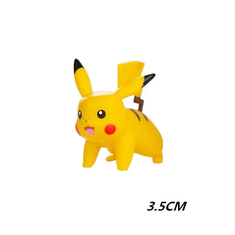 Pokemon 4-13Cm New Cartoons Movie Anime Figure Pikachu Mewtwo Charmander Blastoise Gurado Pet Action Model Toy Gifts