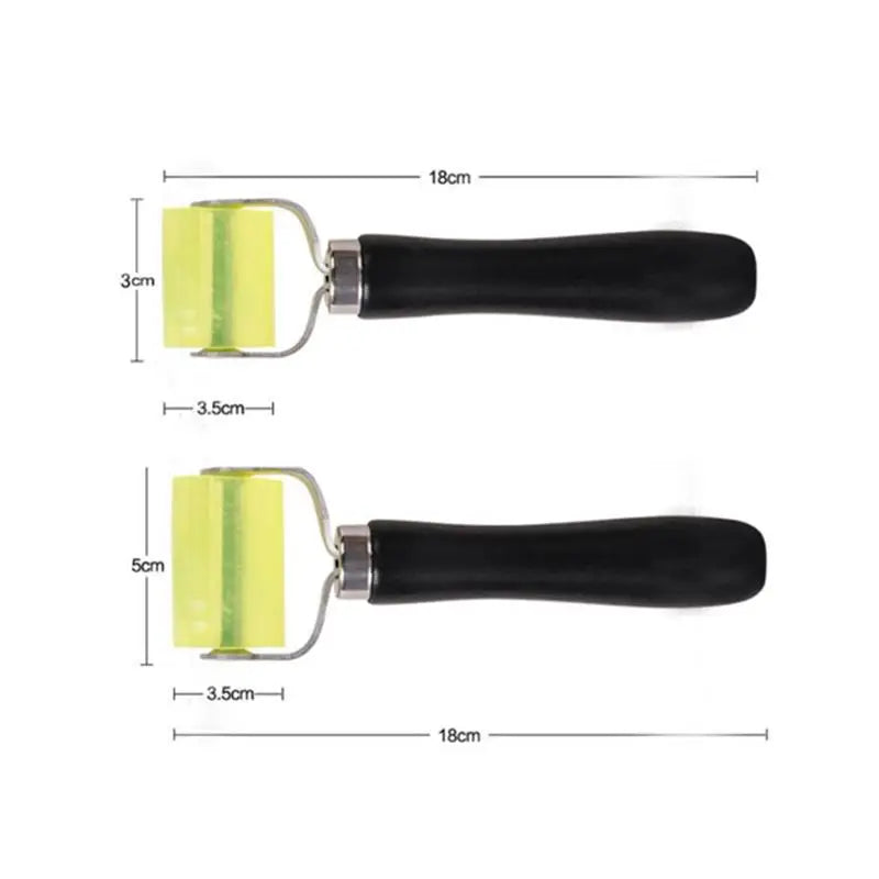Car Soundproof Wheel Tire Patching Compaction Roller Wheel Automobile Audio Sound Insulation Cotton Roller Pushing Wheel Tool