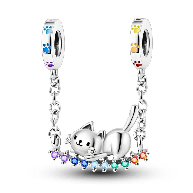 Hot Sale 925 Sterling Silver Charms Beads for Women - Perfect Fit for Pandora Bracelets, Fashionable Jewelry Pendant
