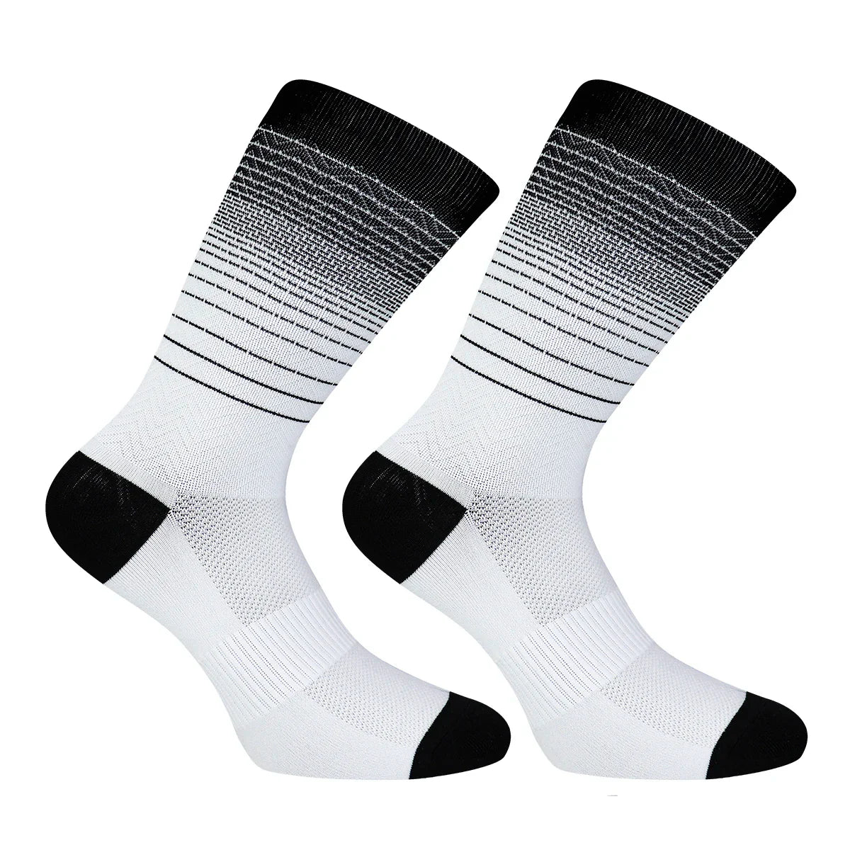 Cycling Socks Men Women Running Socks Breathable Wear-resistant Camping Hiking Socks Tube Compression Sports Socks