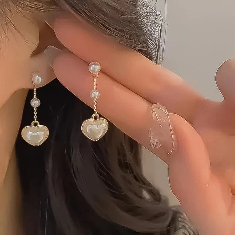 2024 Stars Tassel Earrings – Korean Rhinestone Drop Earrings for Women