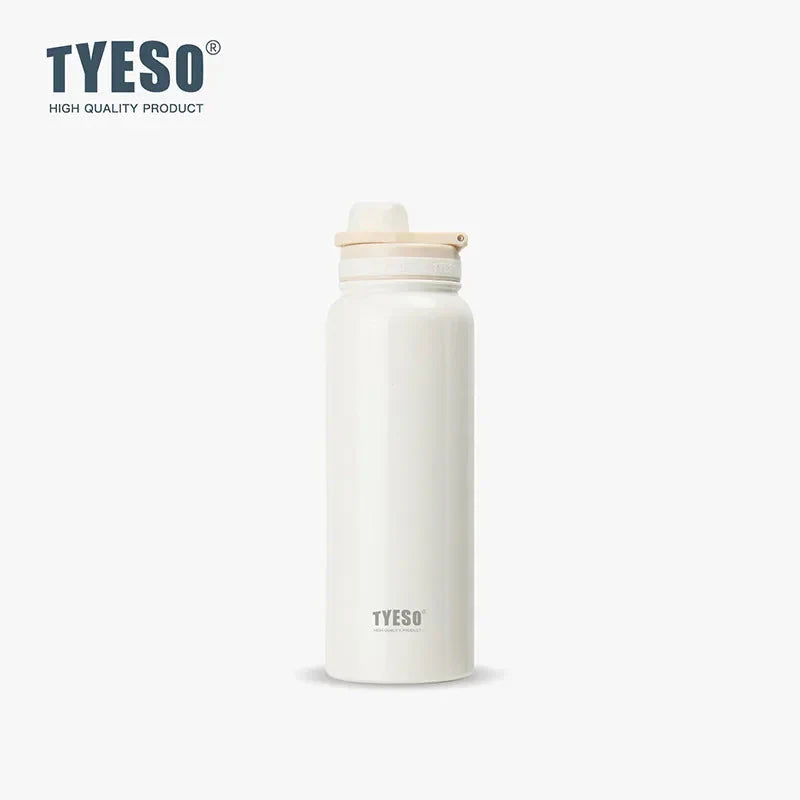 Stainless Steel Insulated Water Bottle (600-1200ml) | Hot & Cold Thermal Tumbler with Handle | Portable Vacuum Flask for Sports & Travel