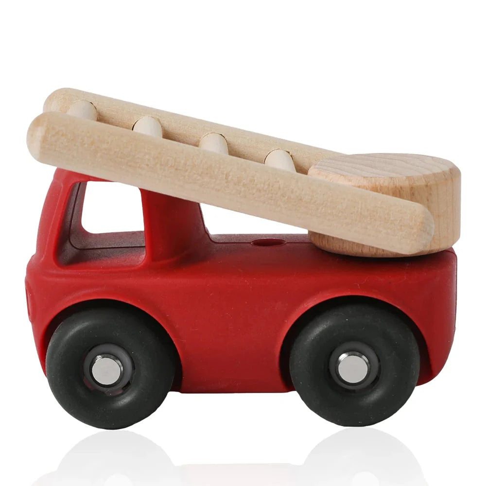 Baby Silicone Car Teether Toy Montessori Educational 0-12 Months