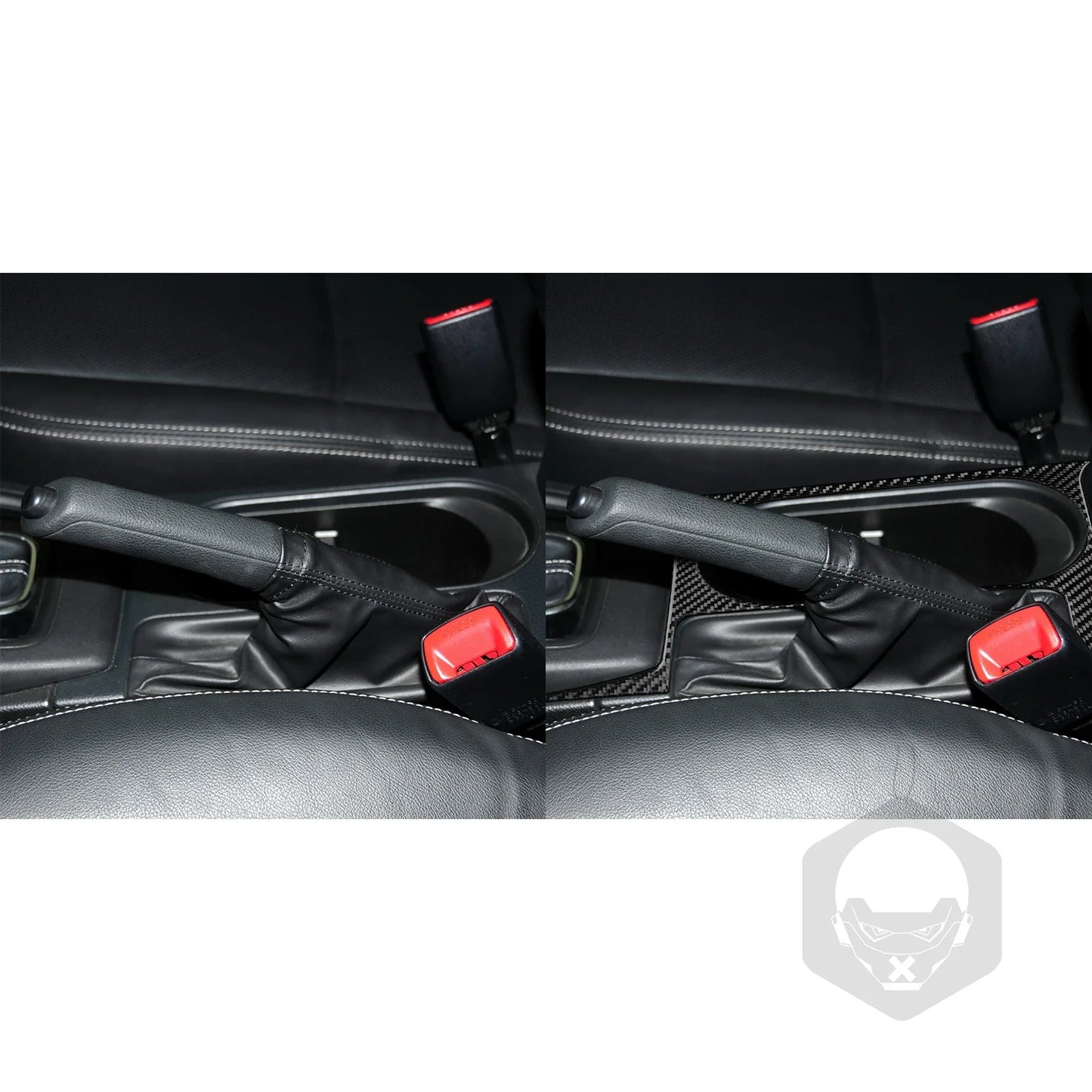For Subaru Forester 2013 2014 2015 2016 2017 2018 Accessories Carbon Fiber Interior Central Control Gear Trim Sticker