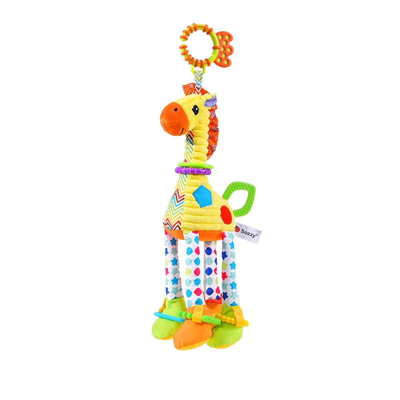 Soft Infant Crib Stroller Mobile Hanging Rattle Toy