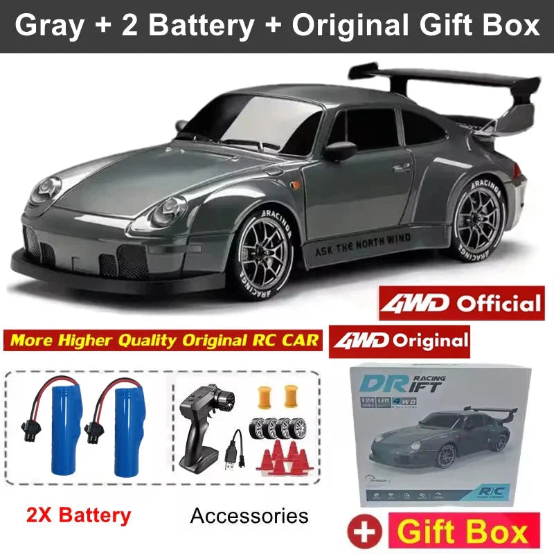 4WD RC Car Remote Control Cars 2.4G Radio High Speed Drift Racing Monster 4x4 Truck RTR Vehicle Toy Gift for Kids Children