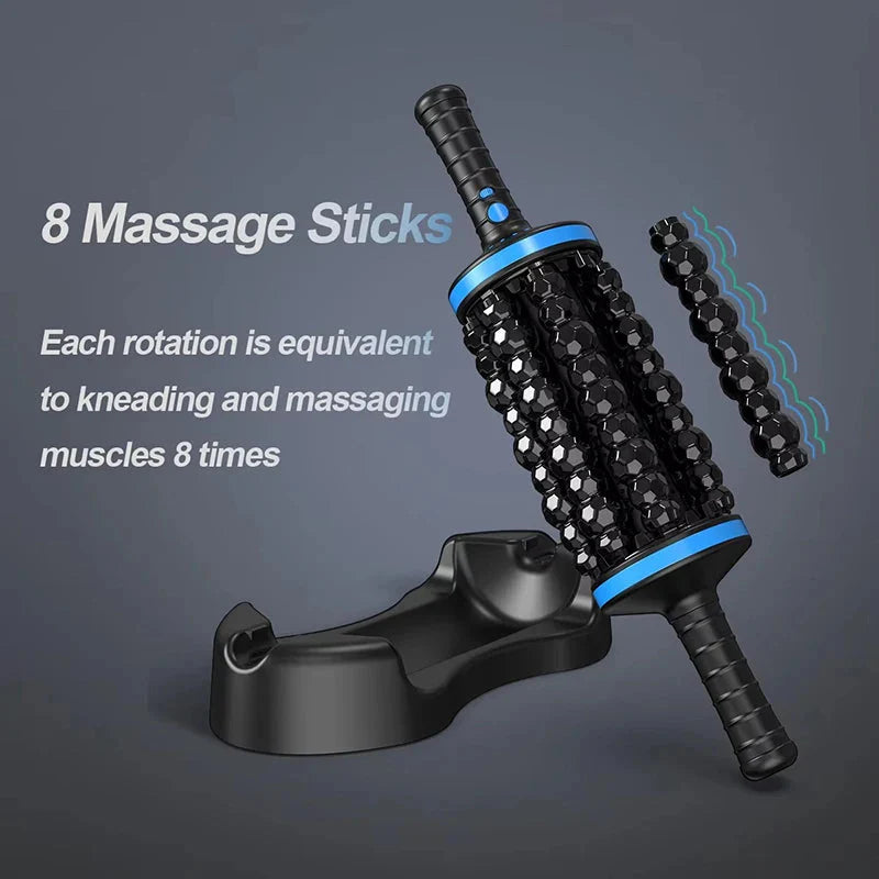 Cordless Roller Body Massager – 360 Percussive Relaxer