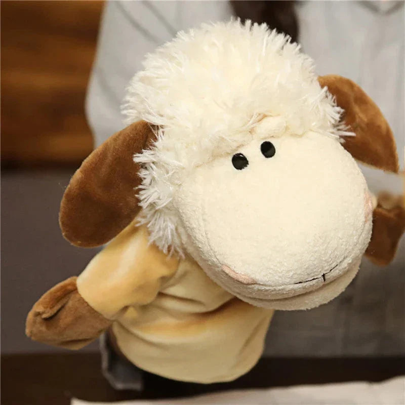Hand Finger Puppets – Cartoon Plush Toy for Kids & Party Fun