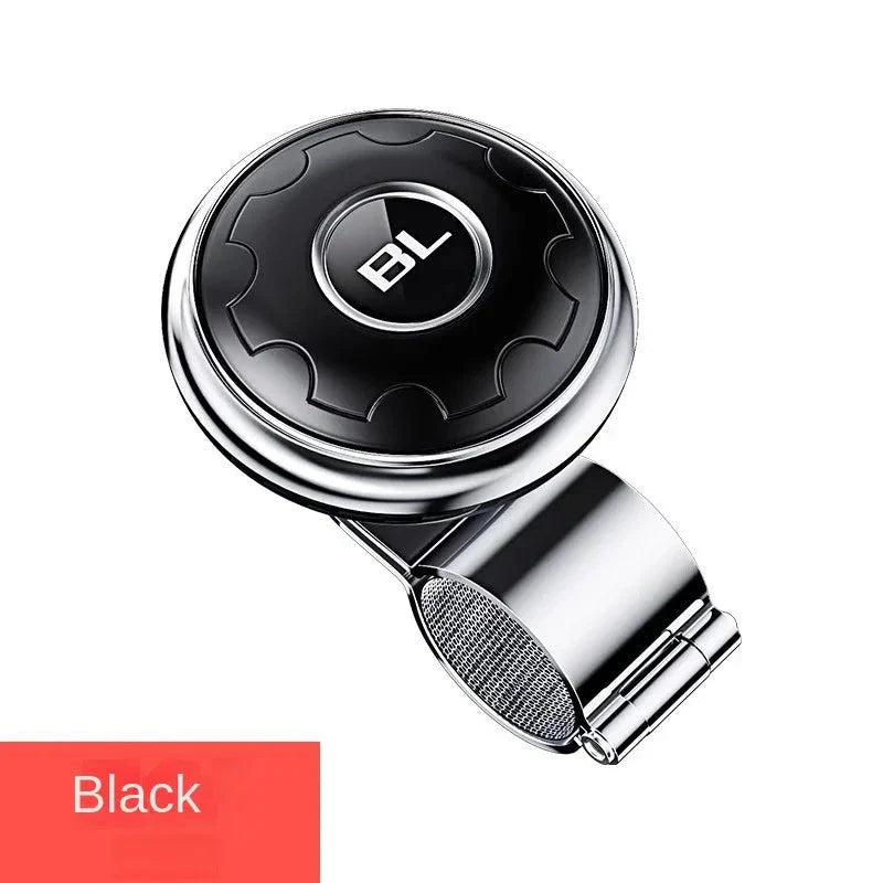 Car Steering Wheel Booster Ball – Universal Power Handle Spinner Knob with Steel Bearing