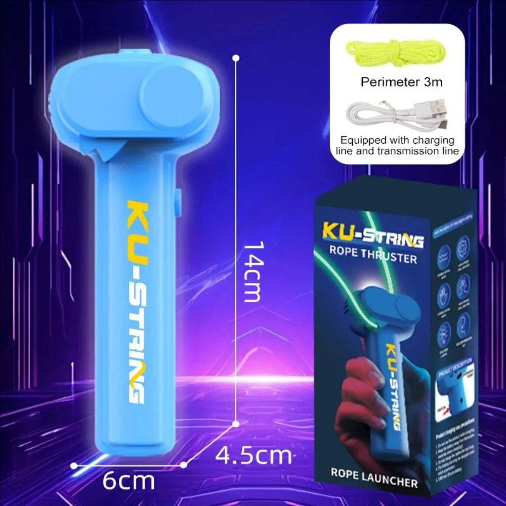 Glow-in-the-Dark Electric Rope Toy – Outdoor Decompression Fun for Kids & Pets