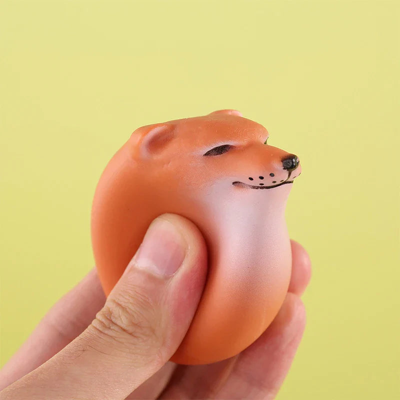 Shibako Dog Egg Creative Shiba Inu Realistic Egg Shape Desk Decor Dog & Egg Union Decorations For Home Offices Fun Gifts