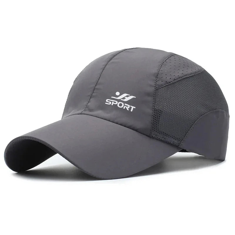 UV Protection Baseball Cap – Quick-Dry Breathable Strapback for Outdoors