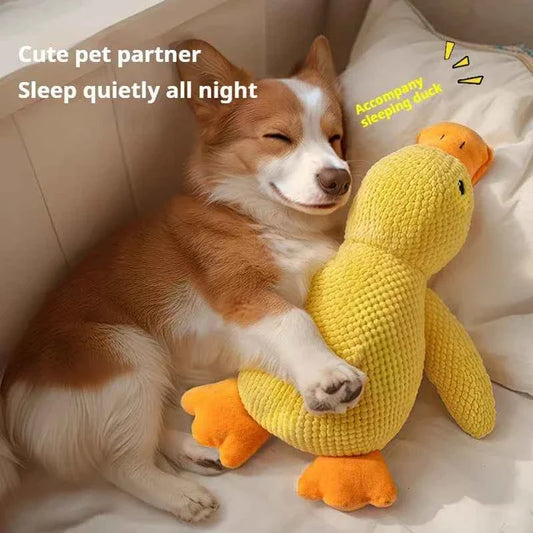 Quacking Dog Duck Toy for Playtime fun.