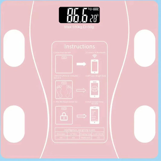 Smart Body Fat Scale – Wireless Digital Bathroom Weight & Analyzer