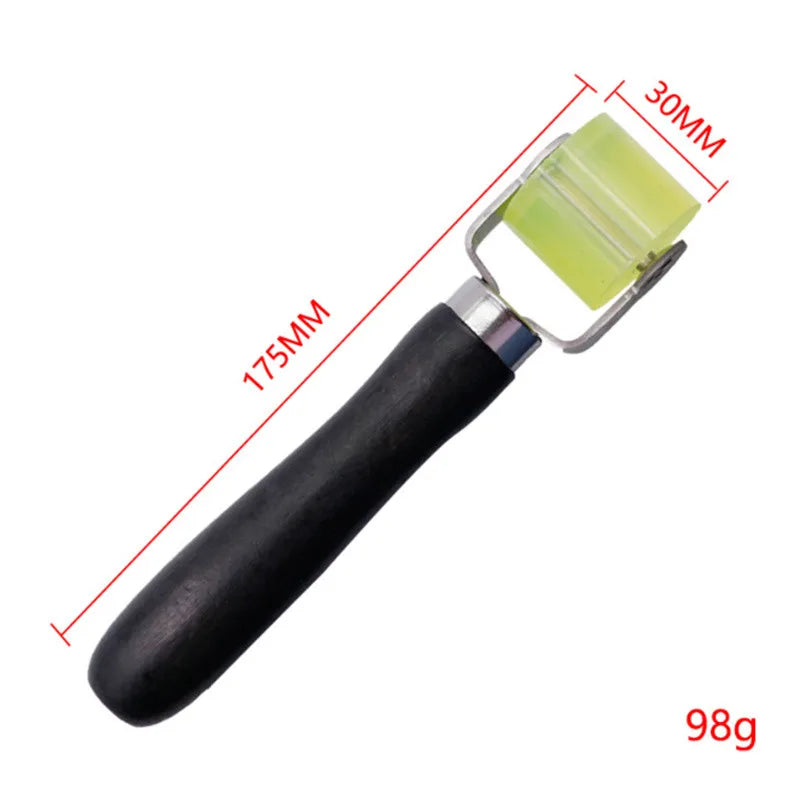 Car Soundproof Wheel Tire Patching Compaction Roller Wheel Automobile Audio Sound Insulation Cotton Roller Pushing Wheel Tool