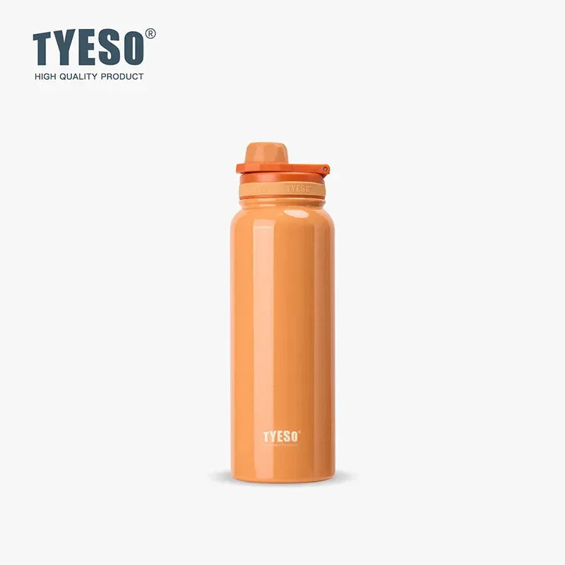 Stainless Steel Insulated Water Bottle (600-1200ml) | Hot & Cold Thermal Tumbler with Handle | Portable Vacuum Flask for Sports & Travel