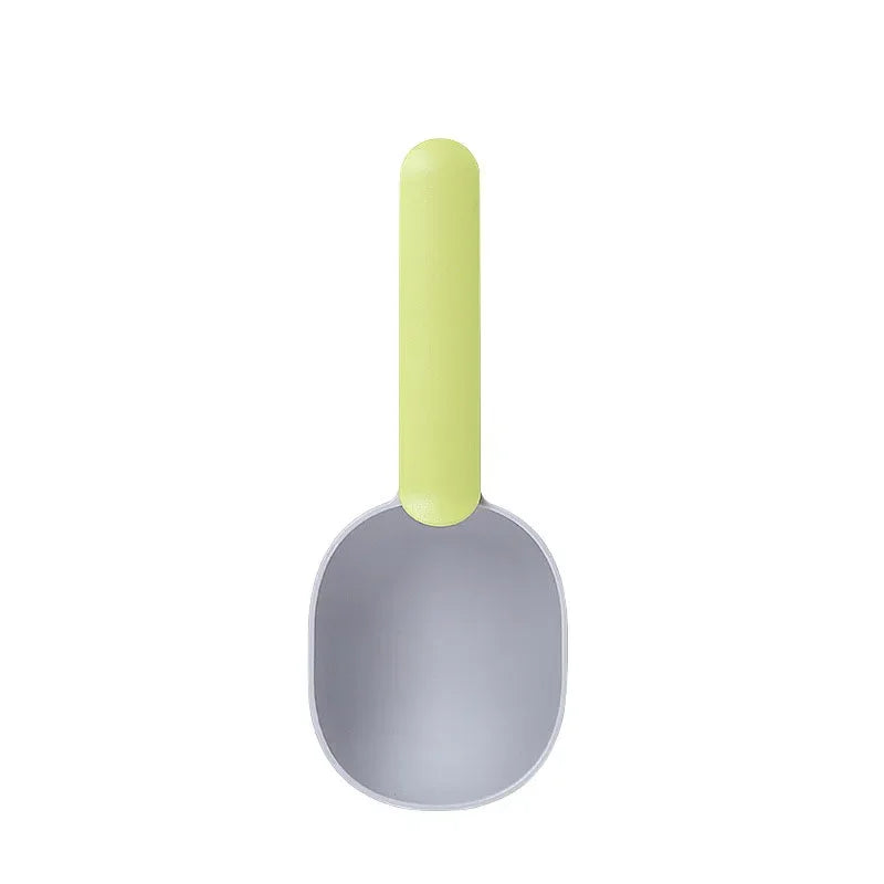 Portable Multi - function Pet Supplies for Cat, Dog, Puppy, Kitten: Feeding Spoon, Food Shovel, Scoop with Sealing Bag Clip