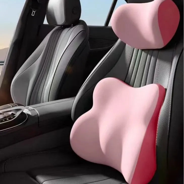Universal Car Seat Headrest Neck Pillow, 3D Ergonomic Travel Neck Rest, Soft Fluffy Comfortable Neck Support, Neck Protection