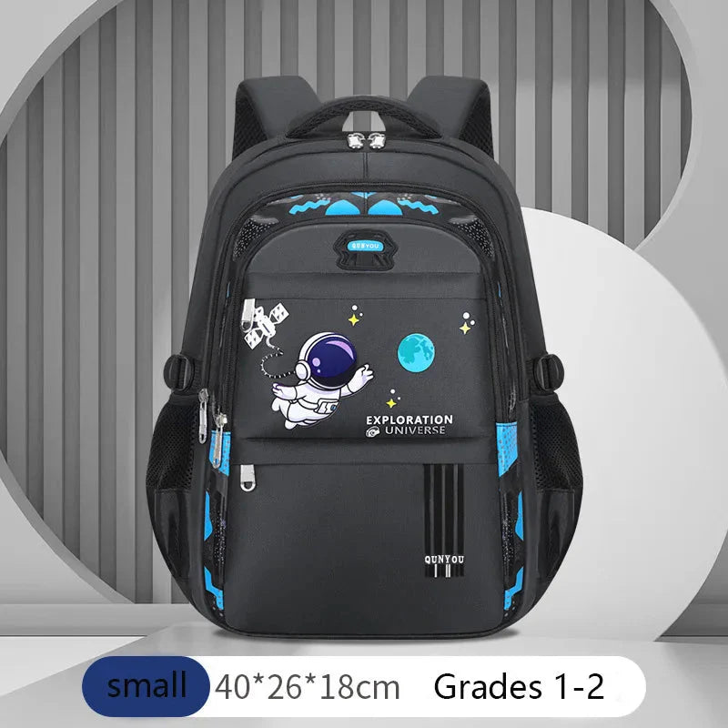 Kids Astronaut Backpack Waterproof School Bag for Boys