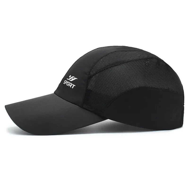 UV Protection Baseball Cap – Quick-Dry Breathable Strapback for Outdoors