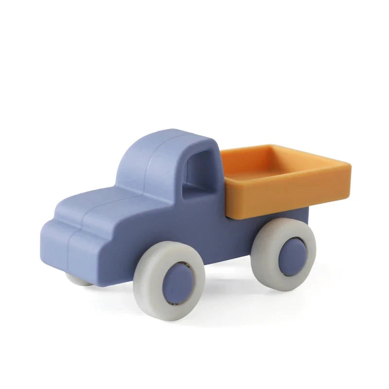Baby Silicone Car Teether Toy Montessori Educational 0-12 Months