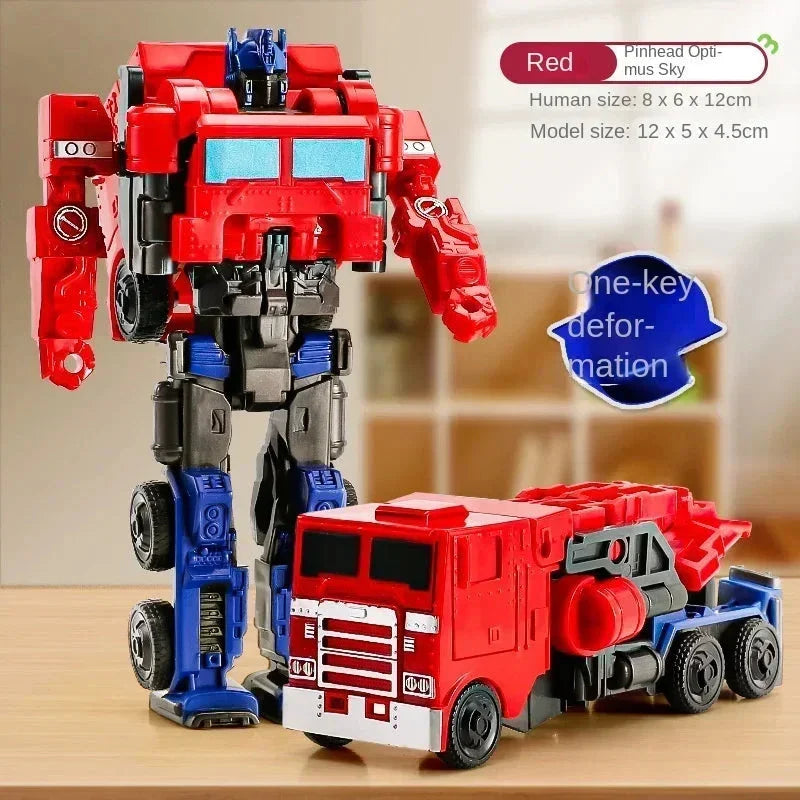 Transformation Car Robot Toy – One-Step Deformation Puzzle Model
