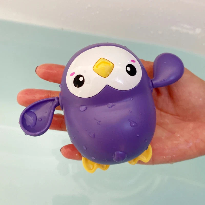Baby Bath Toys – Cute Duck, Penguin & Egg Water Spray Sprinklers for Kids, Fun Bath & Swimming Shower Toys