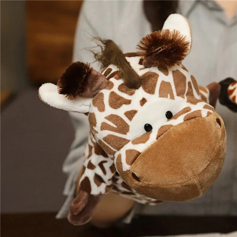 Hand Finger Puppets – Cartoon Plush Toy for Kids & Party Fun