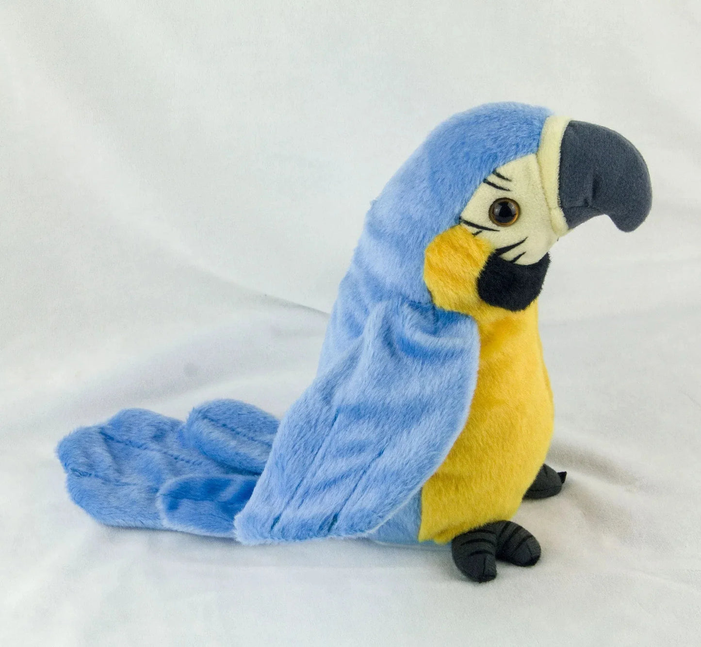 Talking Macaw Parrot Plush – Repeat & Speak Electronic Stuffed Toy