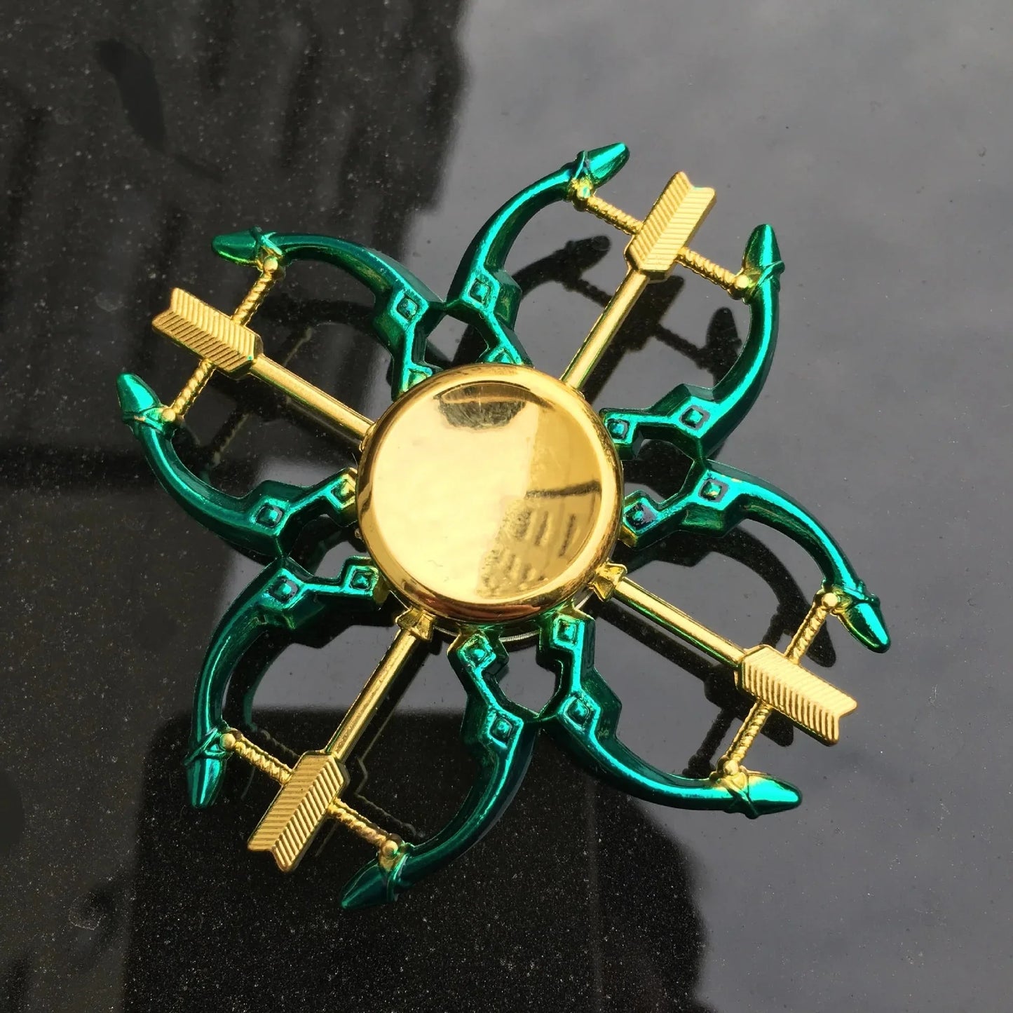 Creativity Hand Spinner Gun Zinc Alloy Metal Fidget King of Glory Weapon Series Kids Stress Relief Funny Toys