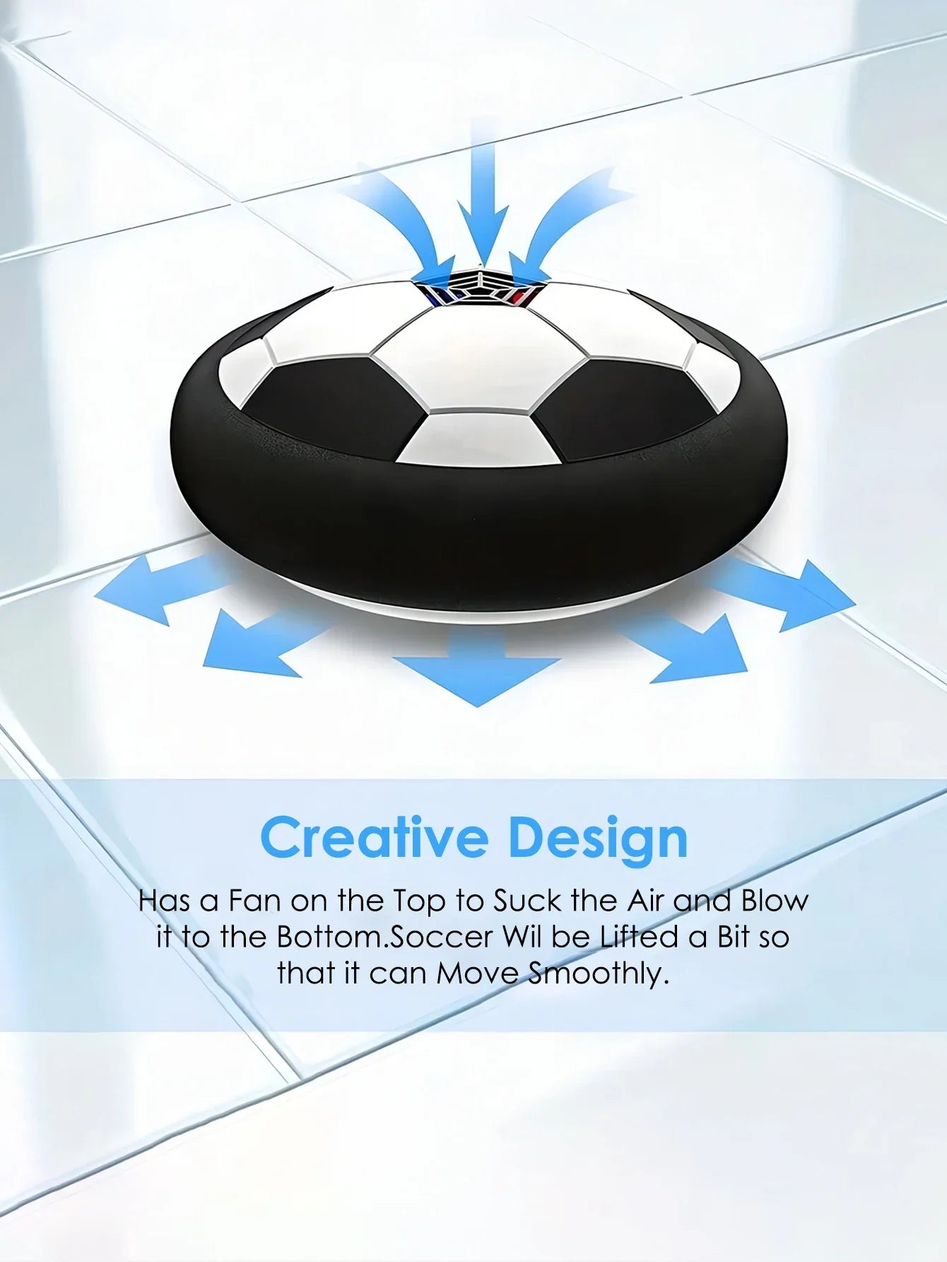 Floating Football Children's Interactive Football Electric Indoor Parent-child Interactive Sports Toys Creative Sports Toys