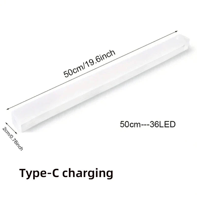 Wireless Rechargeable LED Night Lights Motion Sensor Lights Closet Kitchen Night Lights Bedroom Sensor Light Cabinet Stair Light