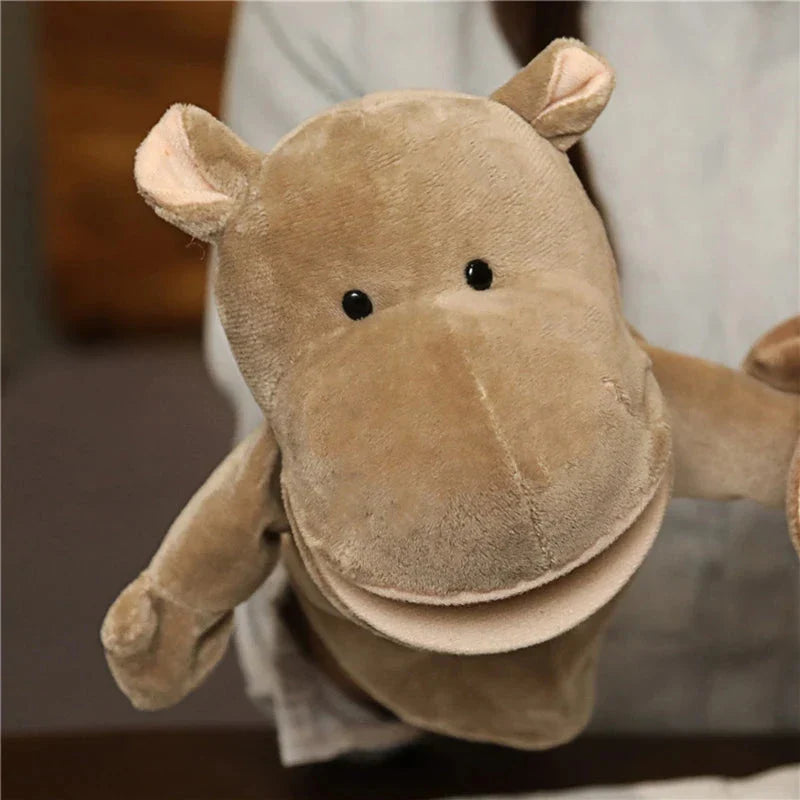 Hand Finger Puppets – Cartoon Plush Toy for Kids & Party Fun