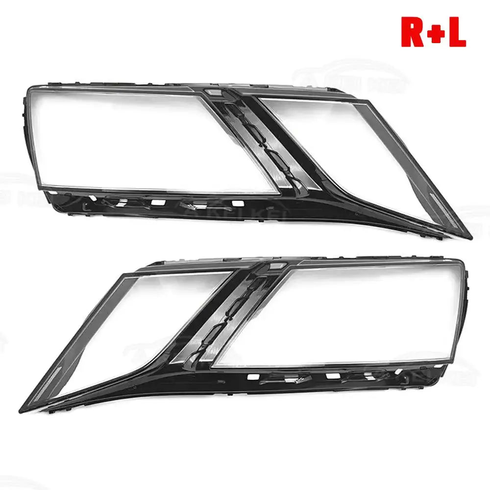 For Skoda Octavia 2018 2019 2020 Auto Headlight Lens Cover Shell Headlamp Lampshade  Lamp cover Transparent Headlight Cover