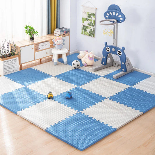 Puzzle Foam Play Mat for Children – Interlocking Tiles Baby Carpet, Kids’ Floor Padding for Home & Workout