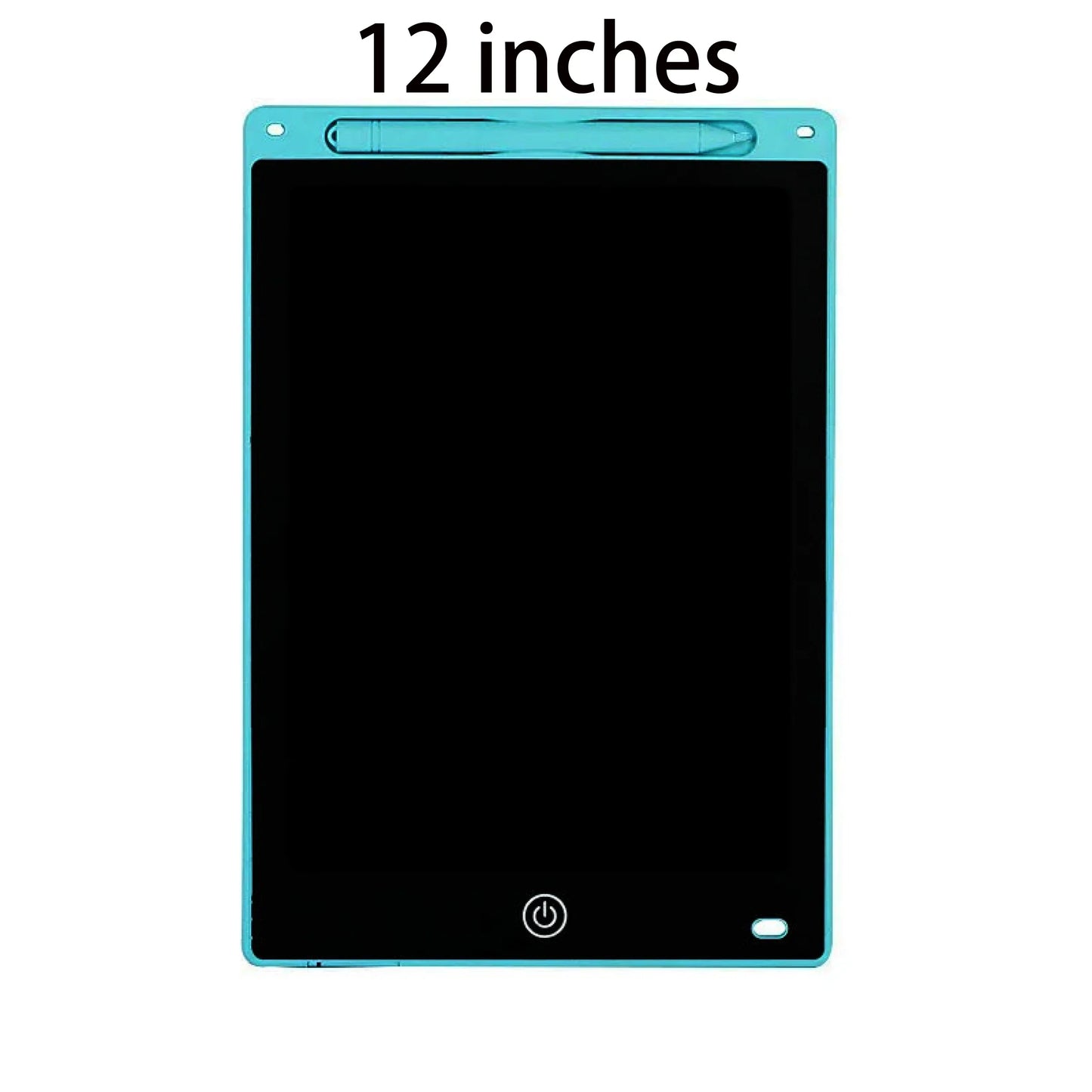 12 inch LCD Writing Tablet for Kids-Reusable Drawing Board, Eye Protection Screen, Lock Button & Instant Erase-Educational Gift