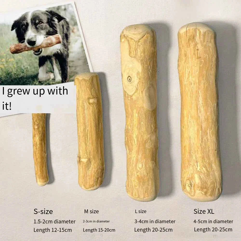 Coffee Wooden Dog Chews: A Natural Chew Toy