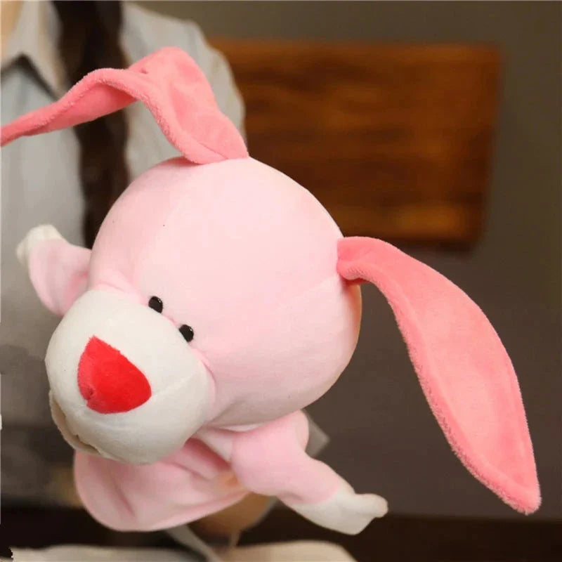 Hand Finger Puppets – Cartoon Plush Toy for Kids & Party Fun