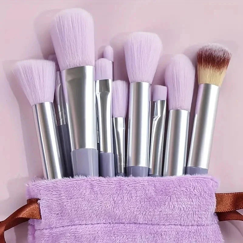 Soft Fluffy Professional Makeup Brush Set - 13-16pcs for Foundation, Eyeshadow, and More