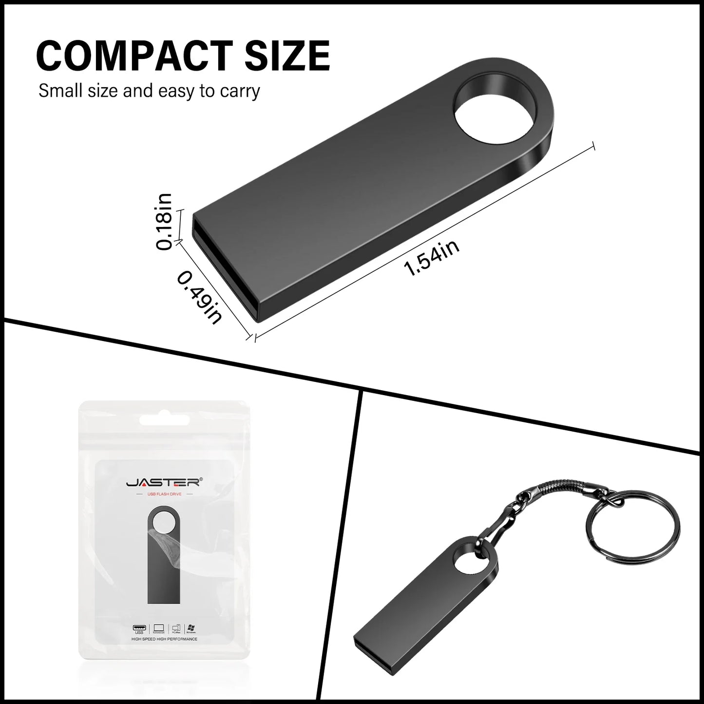 USB 3.0 Flash Drive Mini Metal Pen Dirve Memory Stick Storage Device Cle USB Stick Pendrive USB3.0 128GB 64GB 32GB 16GB 8GB 4GB